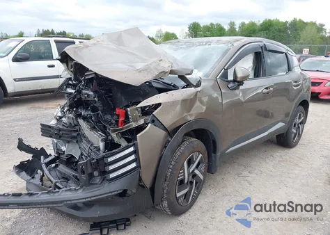 2025 Nissan Kicks Sv Fwd из США, поврежденный, VIN 3N8AP6CAXSL354013